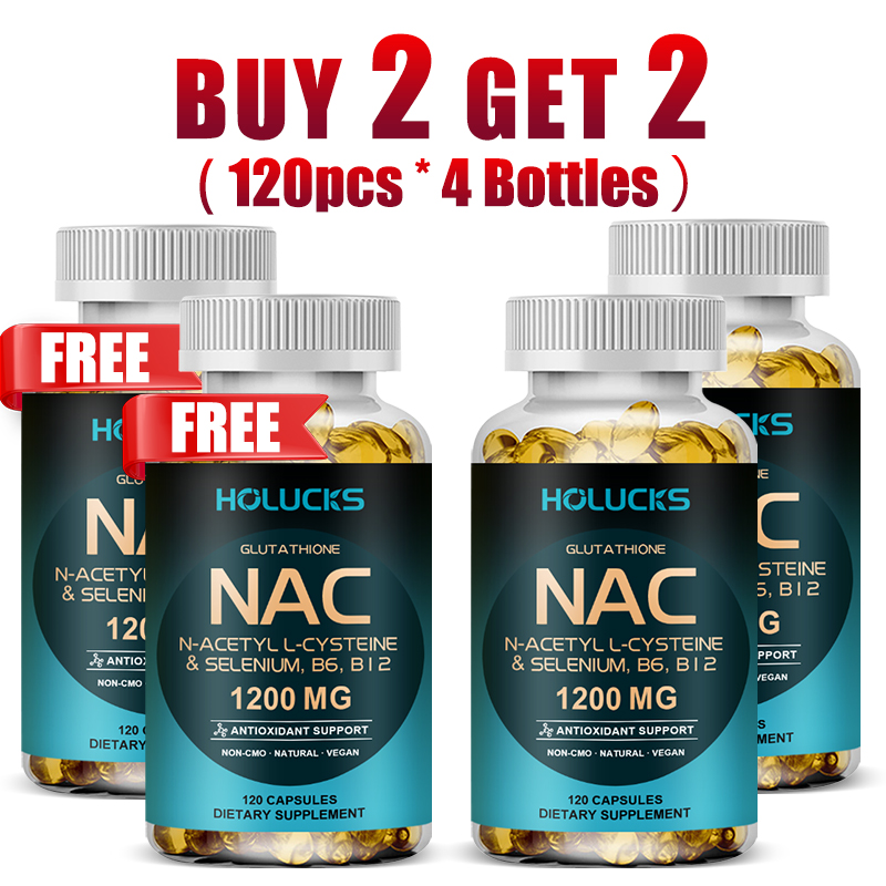 Nac N Acetyl Cysteine - Natuurlijk NAC Supplement, Detox & Antioxidant,