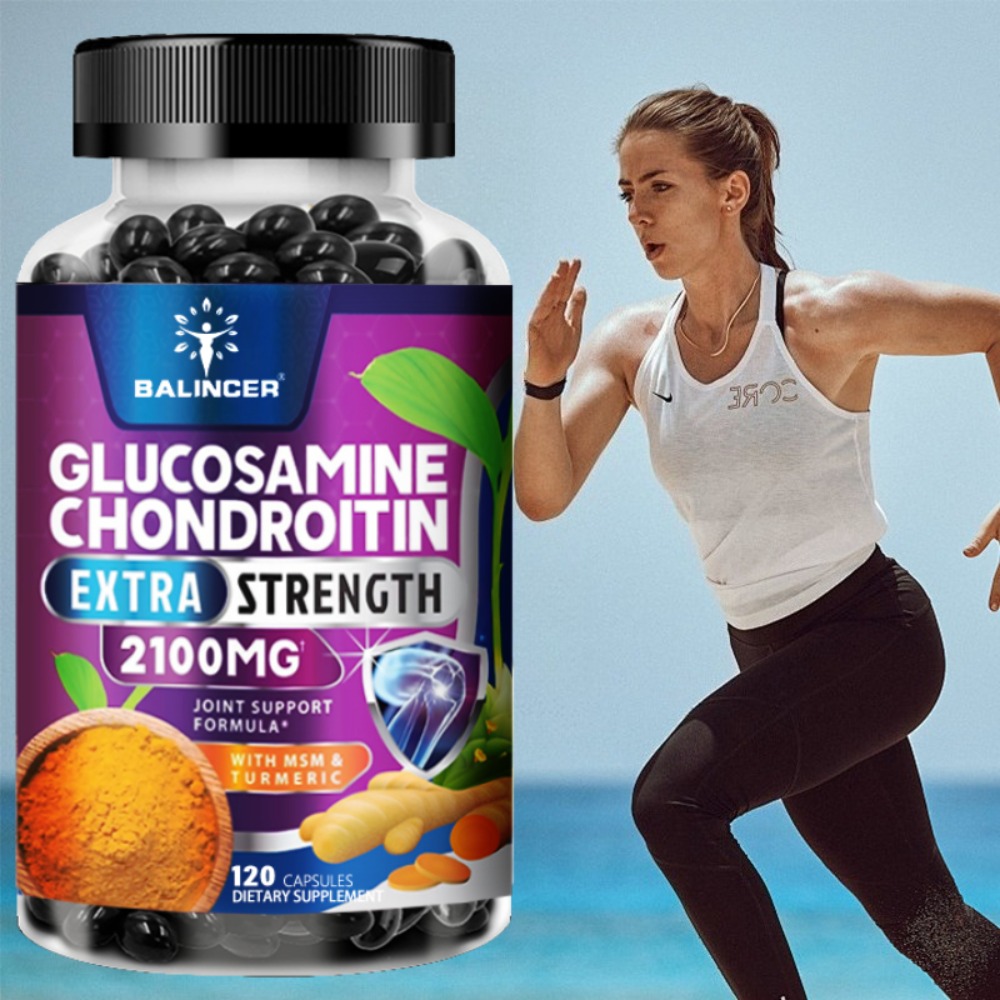 Glucosamine Chondroitin Joint - Glucosamine Chondroïtine Kurkuma & MSM -