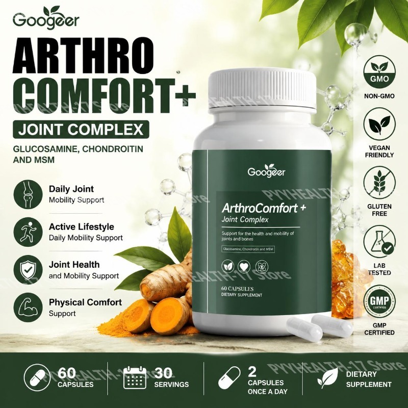 Glucosamine Chondroitin Joint - Googeer ArthroComfort+ Joint Complex Capsules voor