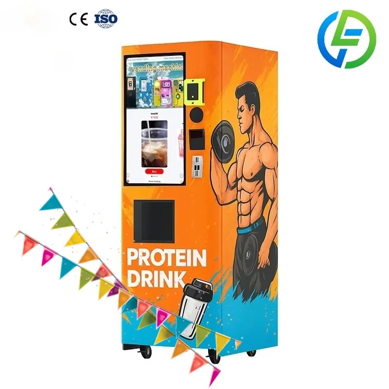 Nutrition In Fitness - Aangepaste automatische Eiwit Shake-automaat Smart Touch