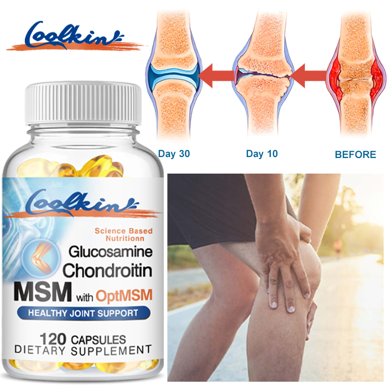 Glucosamine Chondroitin Joint - Glucosamine Chondroïtine MSM - Verbetert de