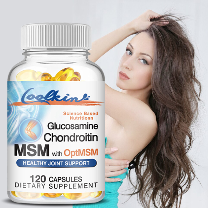 Glucosamine Chondroitin Joint - Glucosamine Chondroïtine MSM - Antioxidant, ondersteunt