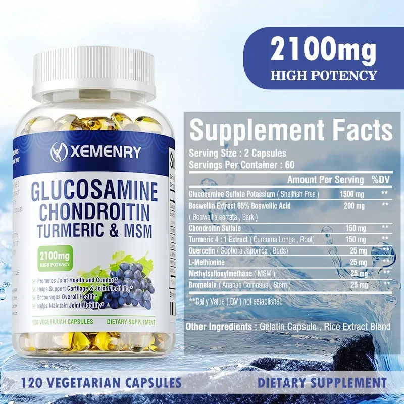 Glucosamine Chondroïtine-capsu - Glucosamine Chondroitin Joint recensie en prijs
