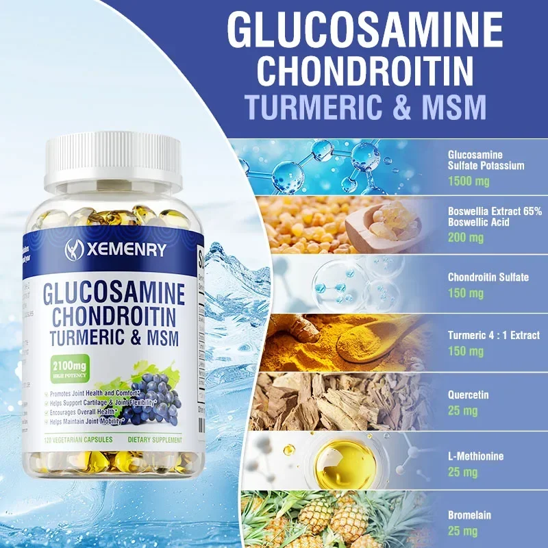 Glucosamine Chondroïtine-capsu - Glucosamine Chondroitin Joint recensie en prijs