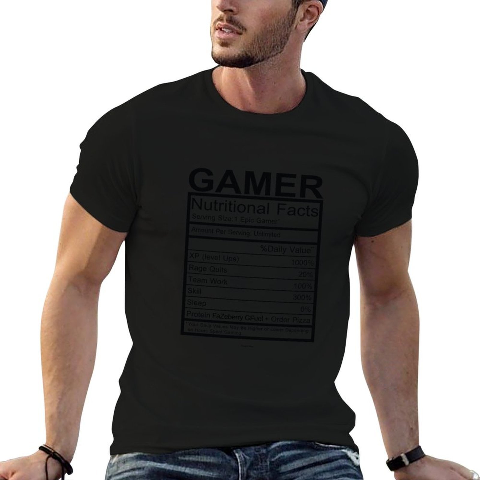 Gamer Nutritional Facts Chart  - Nutrition In Fitness recensie en prijs