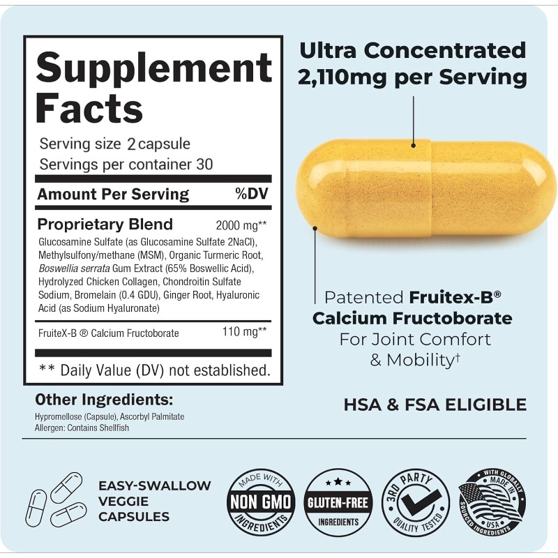 Glucosamine Chondroïtine Sulfa - Glucosamine Chondroitin Joint recensie en prijs
