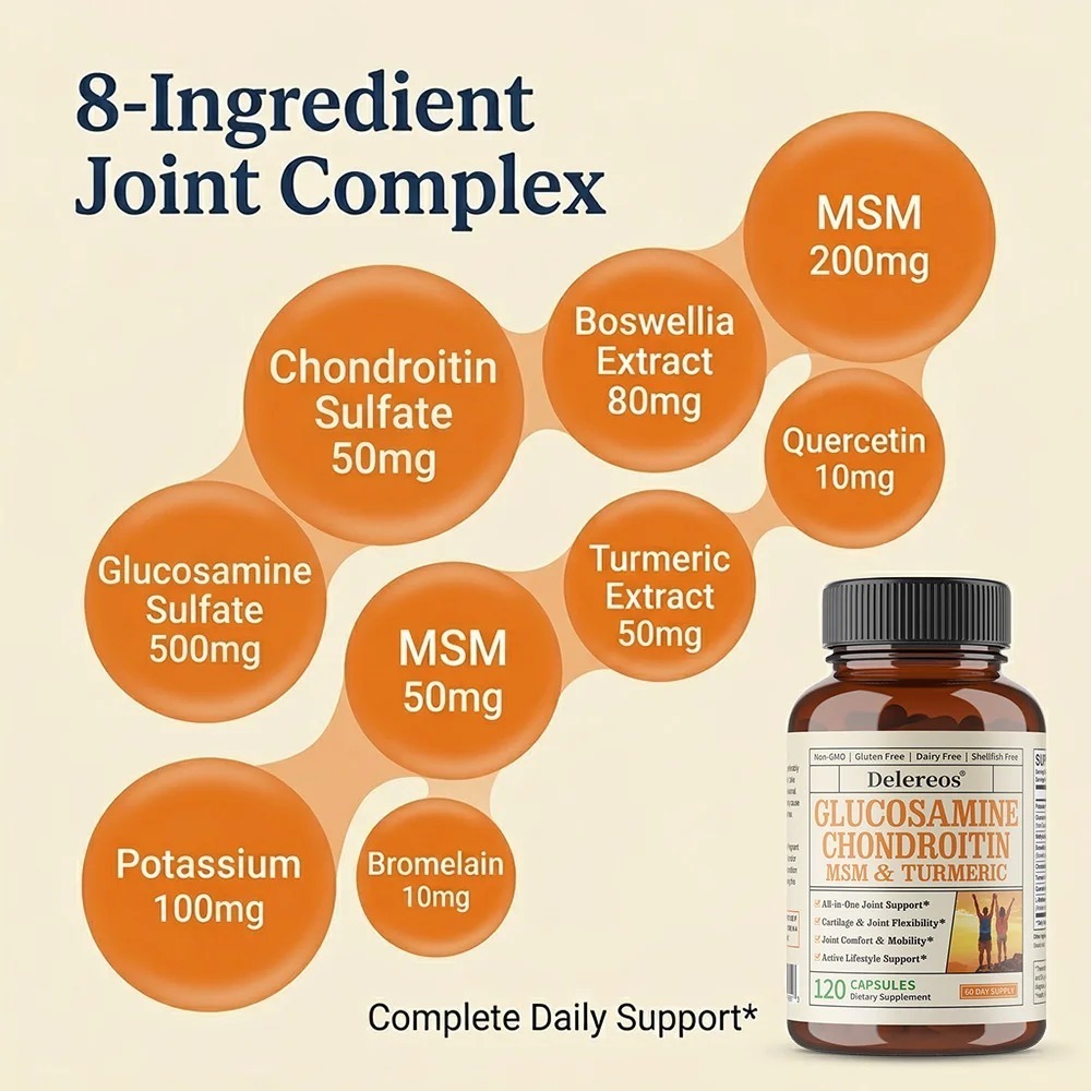 Glucosamine Chondroïtine MSM & - Glucosamine Chondroitin Joint recensie en prijs