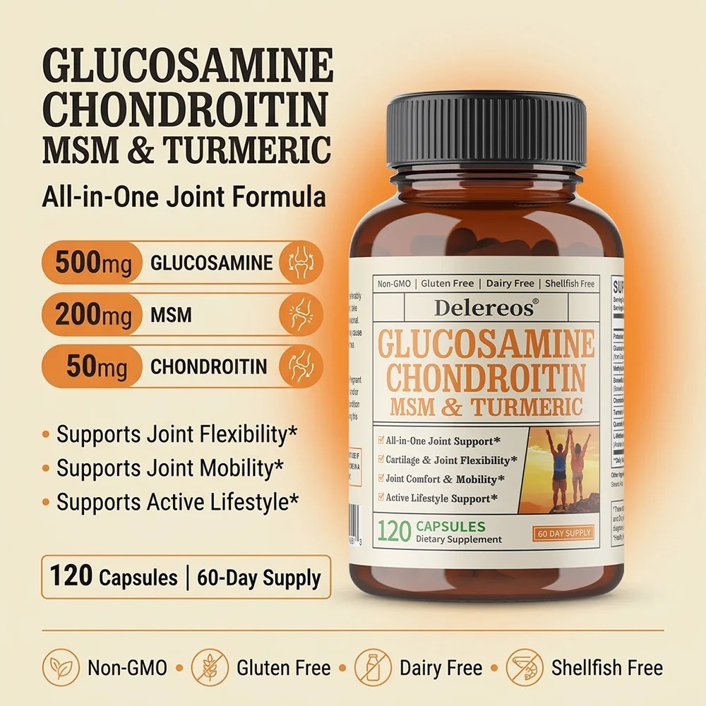 Glucosamine Chondroïtine MSM & - Glucosamine Chondroitin Joint recensie en prijs