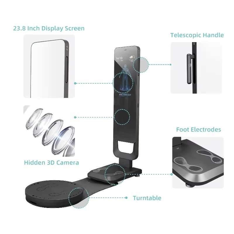 Smart Fitness Mirror Body Scan - Nutrition In Fitness recensie en prijs