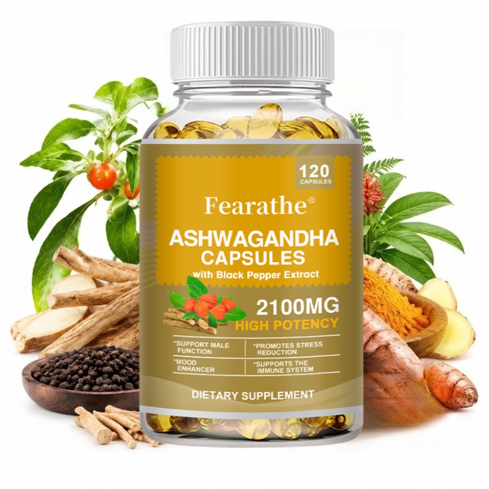 Ashwagandha 2100mg capsules, m - Ashwagandha Extract Root recensie en prijs