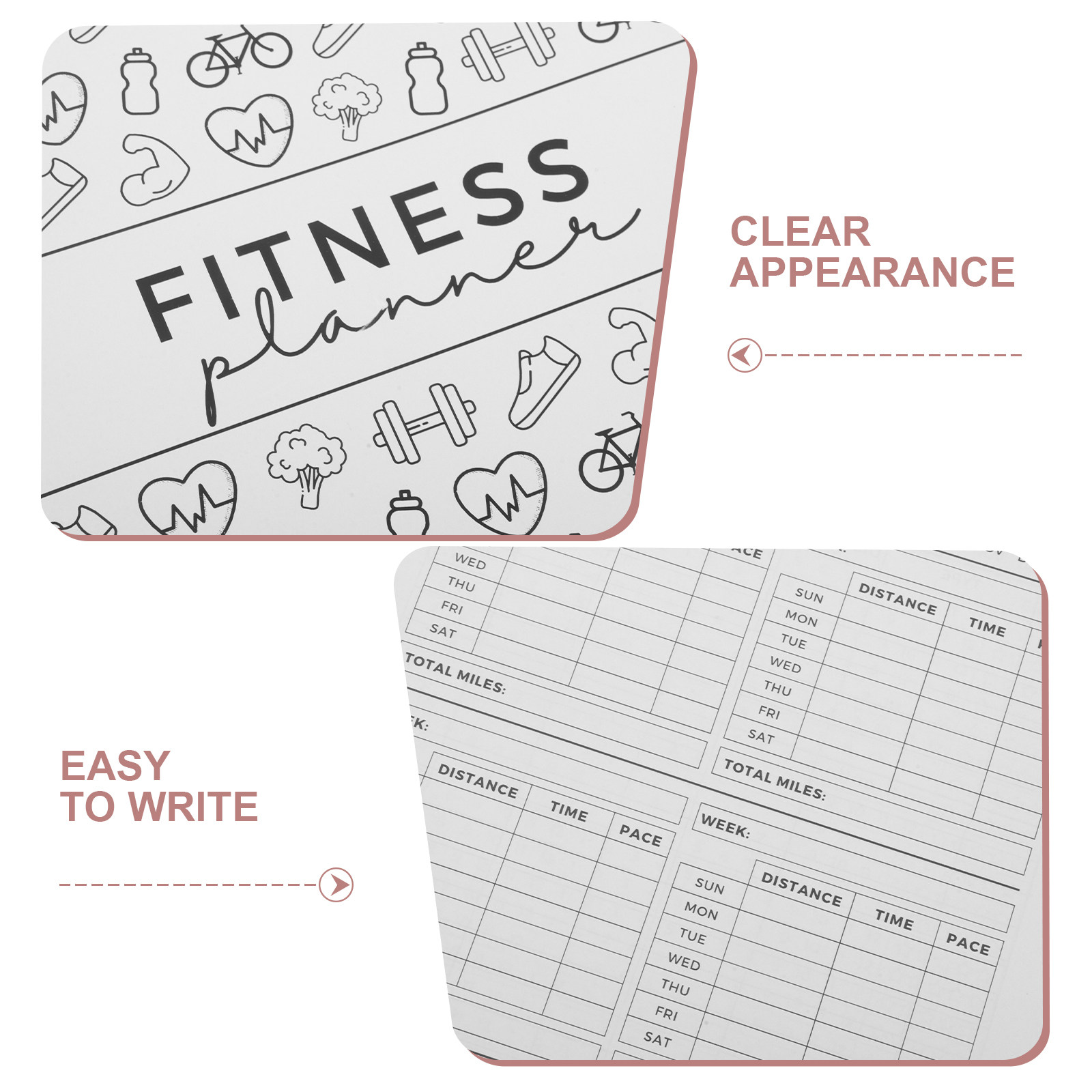 Fitnessplanner Fitness Workout - Nutrition In Fitness recensie en prijs
