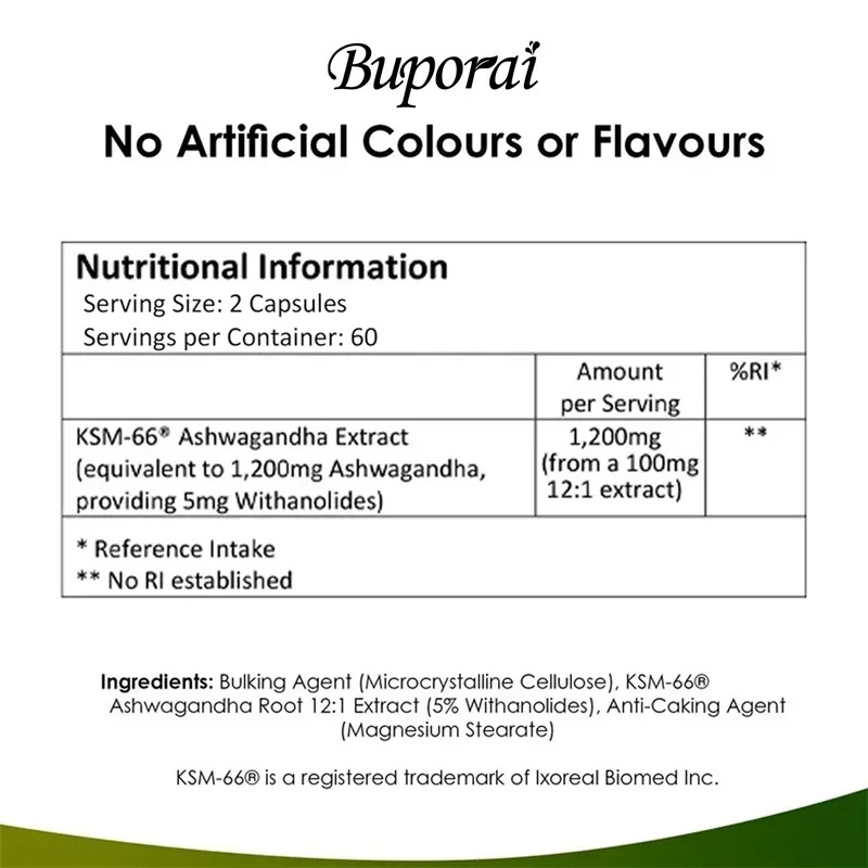 Biologisch KSM-66 Ashwagandha  - Ashwagandha Extract Root recensie en prijs